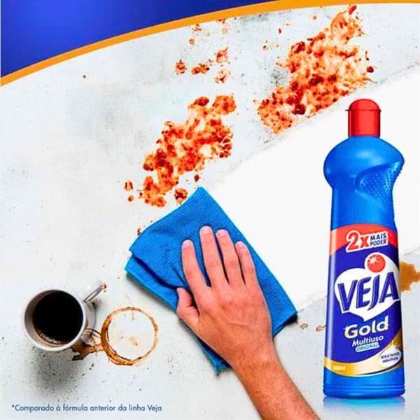 Limpador Multiuso Veja Tradicional 500ml - Luar Imagem de Limpador Multiuso Veja Tradicional 500ml