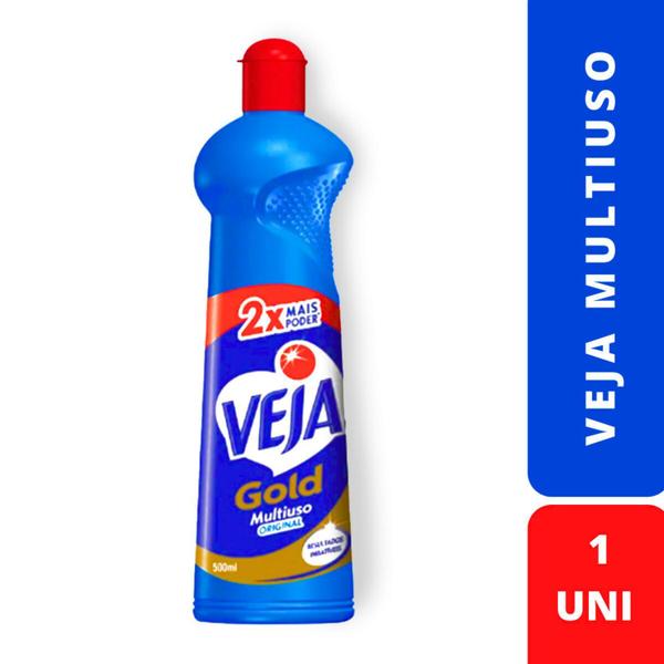Limpador Multiuso Veja Tradicional 500ml - Luar Imagem de Limpador Multiuso Veja Tradicional 500ml