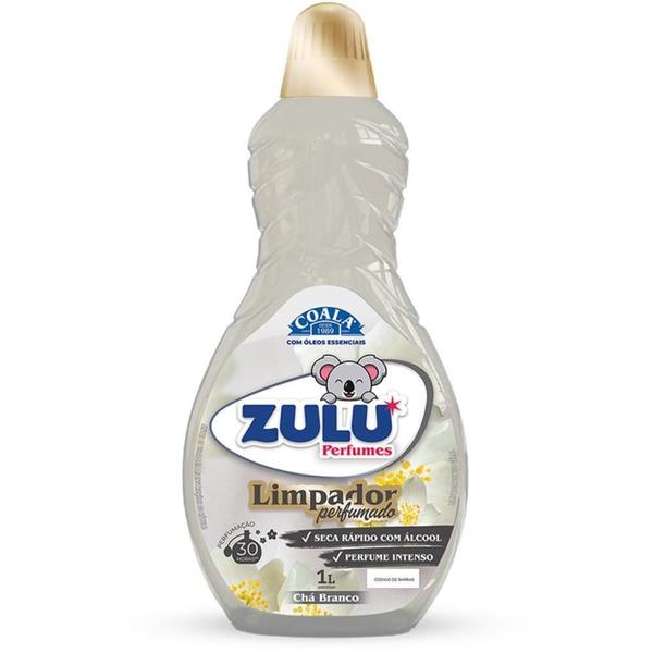 Imagem de Limpador Multiuso Zulu CHA Branco 1L CX.C/12