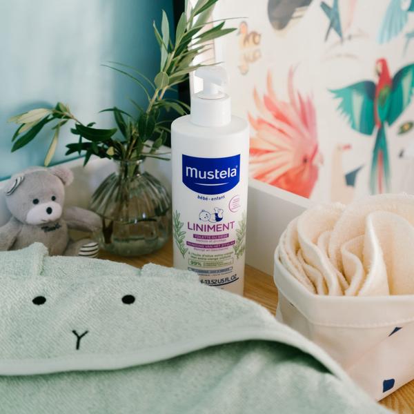 Imagem de Limpador Mustela Liniment No-Rinse - Azeite de Oliva Extra Virgem - 400ml