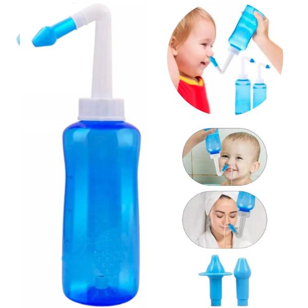 Limpador Nasal Com Regulador De Jato ul Infantil E Adulto Imagem de Limpador Nasal Com Regulador De Jato ul Infantil E Adulto