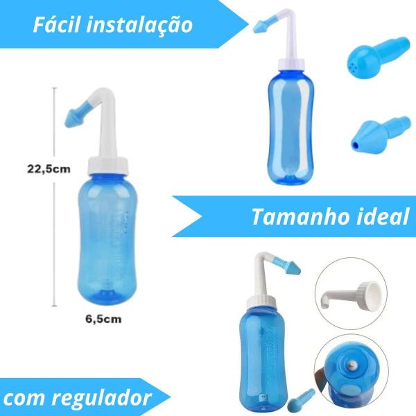 Imagem de Limpador Nasal Infantil E Adulto Com Regulagem De Jato