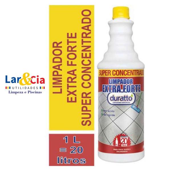 Limpador para Piso Extra Forte Duratto 01 litro Imagem de Limpador para Piso Extra Forte Duratto 01 litro