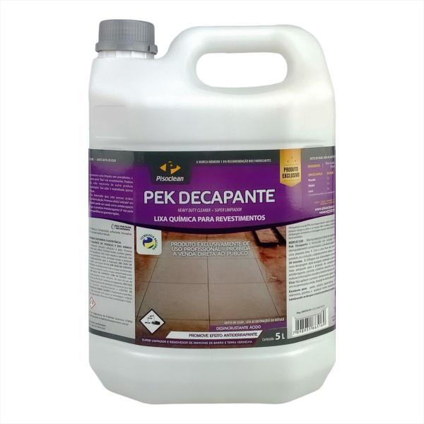 Imagem de Limpador Pek Decapante LP 5 Litros Pisoclean - Piso Clean