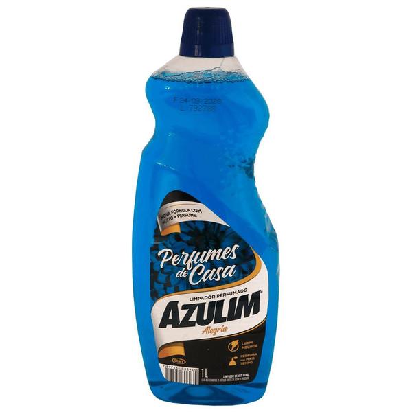 Limpador Perfumado Azulim Alegria 1 Litro Start Imagem de Limpador Perfumado Azulim Alegria 1 Litro Start