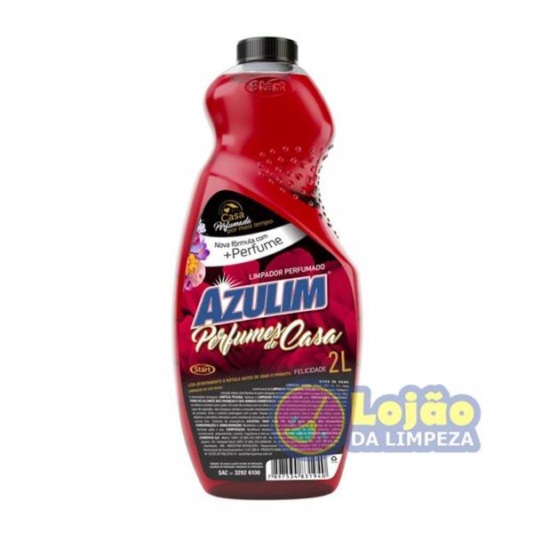Limpador perfumado Azulim felicidade 2l Imagem de Limpador perfumado Azulim felicidade 2l