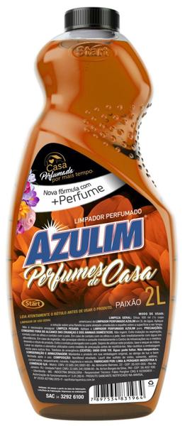 Limpador Perfumado Azulim Paixão 2 LITROS Imagem de Limpador Perfumado Azulim Paixão 2 LITROS