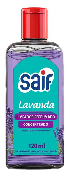 Imagem de Limpador Perfumado Concentrado Lavanda Saif 120ml - 2 unds