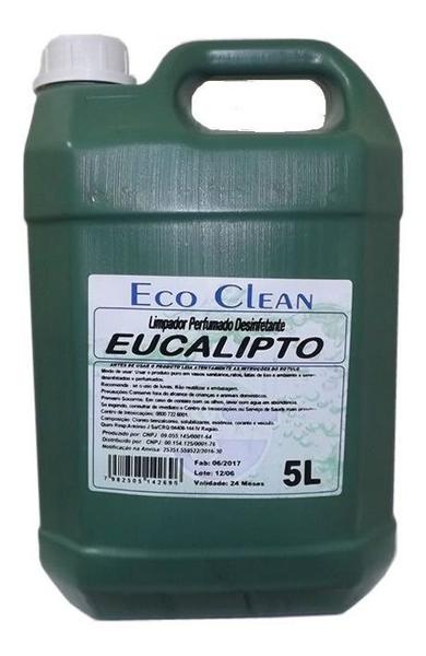 Imagem de Limpador Perfumado Desinfetante Eucalipto Eco Clean 5 Litros