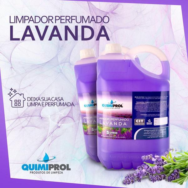 Imagem de Limpador Perfumado Desinfetante Multi Uso Galão 5L - Quimiprol