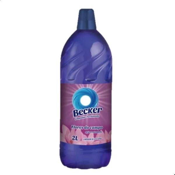 Limpador Perfumado Flores Do Campo 2L Becker Imagem de Limpador Perfumado Flores Do Campo 2L Becker