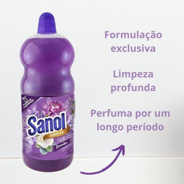 Imagem de Limpador Perfumado Intense Lavender Lavanda Sanol 2L