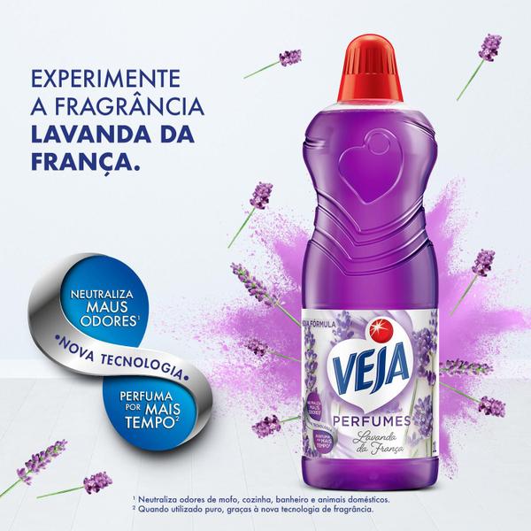 Imagem de Limpador Perfumado Lavanda Da França Veja Perfumes Frasco 2L