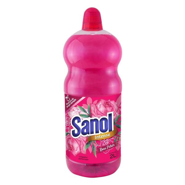 Imagem de Limpador Perfumado Multiuso Intense Rose Petals 2L Sanol