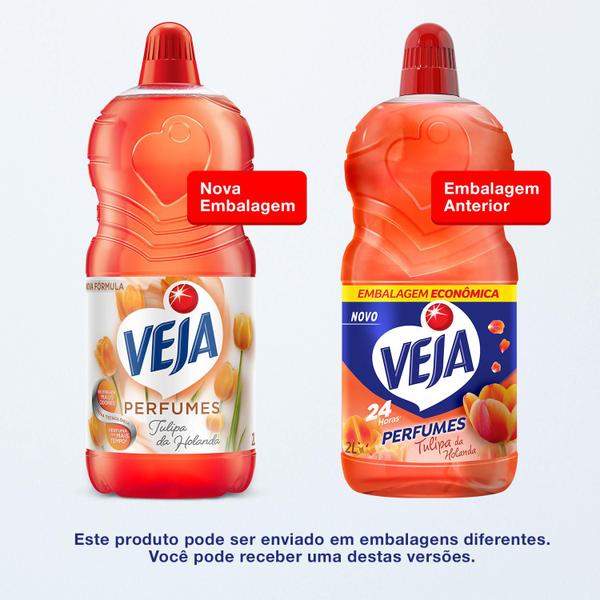 Imagem de Limpador Perfumado Tulipa Da Holanda Veja Perfumes Frasco 2L