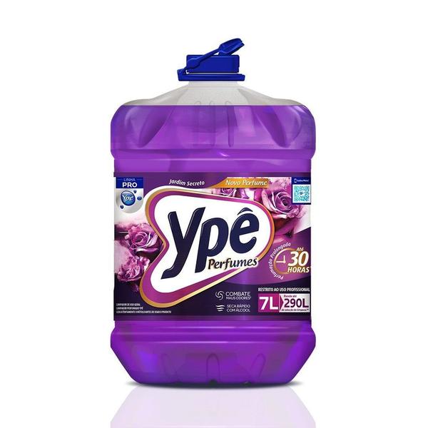 Limpador Perfumado Ypê Jardim Secreto Pro 7 Litros