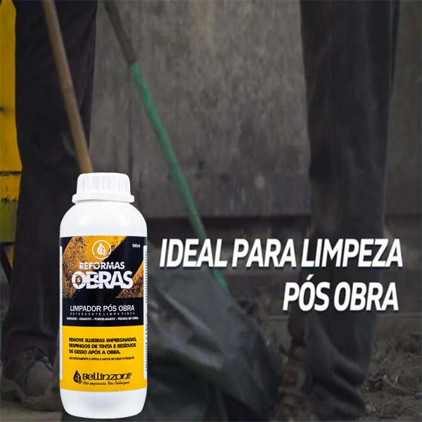 Imagem de Limpador Pós Obra Detergente Alcalino Bellinzoni 900ml