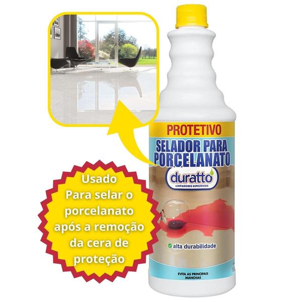 Limpador Pós Obra Porcelanato + Removedor Da Película Cera - Duratto Imagem de Limpador Pós Obra Porcelanato + Removedor Da Película Cera