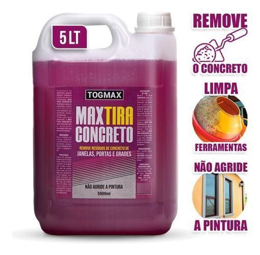 Imagem de Limpador Pós Obra Remove Respingo Tintas Gesso Látex 5Lt