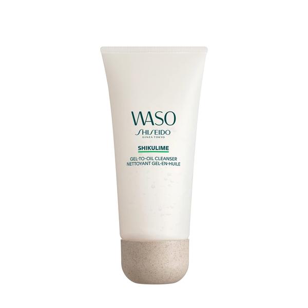 Limpador Shiseido Waso Shikulime em gel a óleo com fórmula vegana Imagem de Limpador Shiseido Waso Shikulime em gel a óleo com fórmula vegana