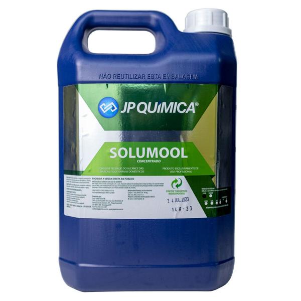 Limpador Uso Geral Biodegradável Solumool 1:40 JP Química - 5 Litros Imagem de Limpador Uso Geral Biodegradável Solumool 1:40 JP Química - 5 Litros