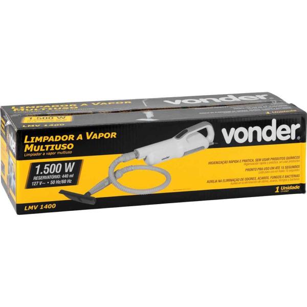 Limpador Vapor Multiuso 127V LMV1400 Vonder Imagem de Limpador Vapor Multiuso 127V LMV1400 Vonder