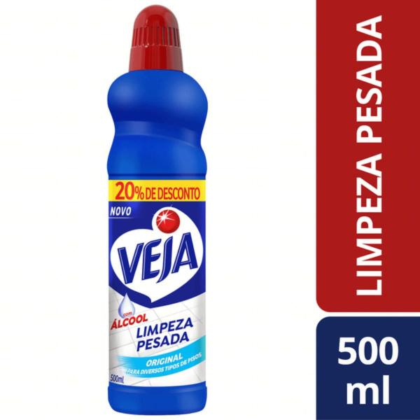 Imagem de Limpador veja limpeza pesada original com alcool 500ml