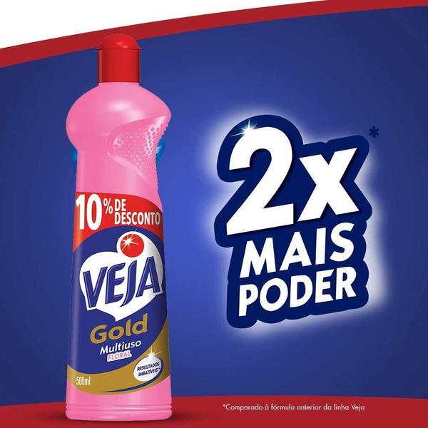 Imagem de Limpador Veja Multi Uso Gold Floral 500Ml