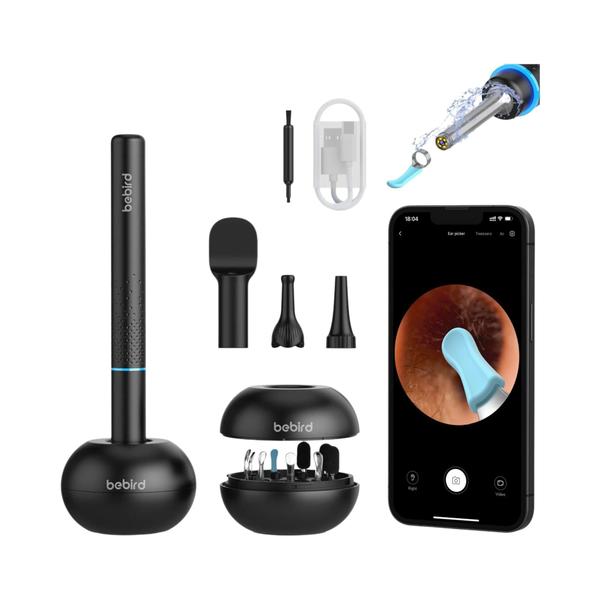 Limpador Visual de Ouvido Bebird M9 HD - Endoscópio e Kit de Remoção de Cerume Imagem de Limpador Visual de Ouvido Bebird M9 HD - Endoscópio e Kit de Remoção de Cerume