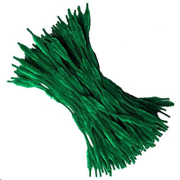 Imagem de Limpadores de cachimbo Carykon Fuzzy Bumpy Chenille Stems, pacote com 100