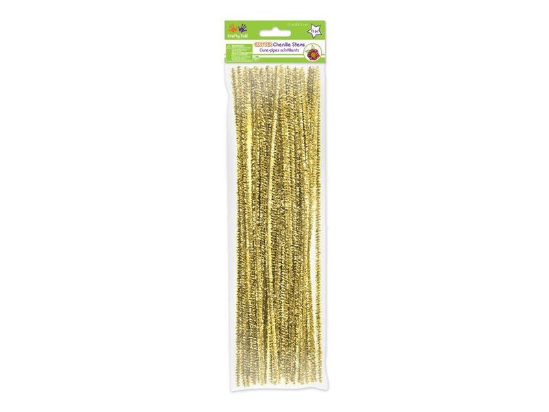 Imagem de Limpadores de cachimbo Krafty Kids GC025K Tinsel Chenille Stems