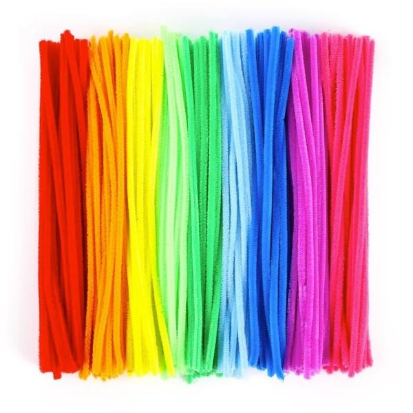 Imagem de Limpadores de cachimbo Moufhia Chenille Stems para artesanato infantil DIY