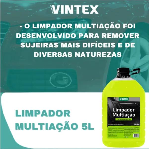 Imagem de Limpados Multiação 5 Litros Automotivo Galão Vintex