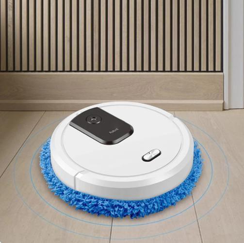 Imagem de Limpeza Eficiente: Robô Aspirador De Pó E Varrer Sem Esforço