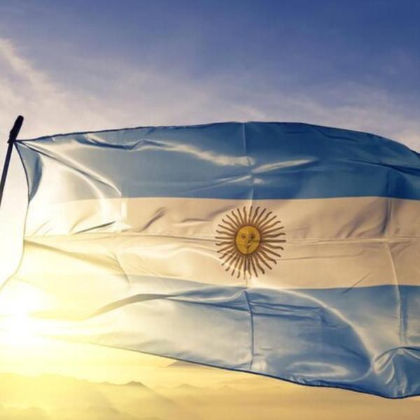 Imagem de Linda Bandeira Argentina Grande 1,5 x 0,9 M 