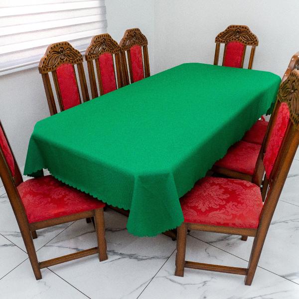 Imagem de Lindíssima Toalha de Mesa Natalina 8 Lugares 2,50m x 1,40m Oxford Estampado