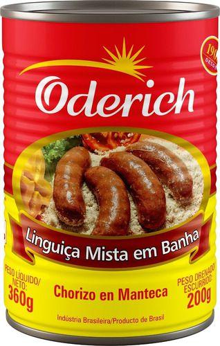 Imagem de Linguiça Mista Em Banha Oderich  200g