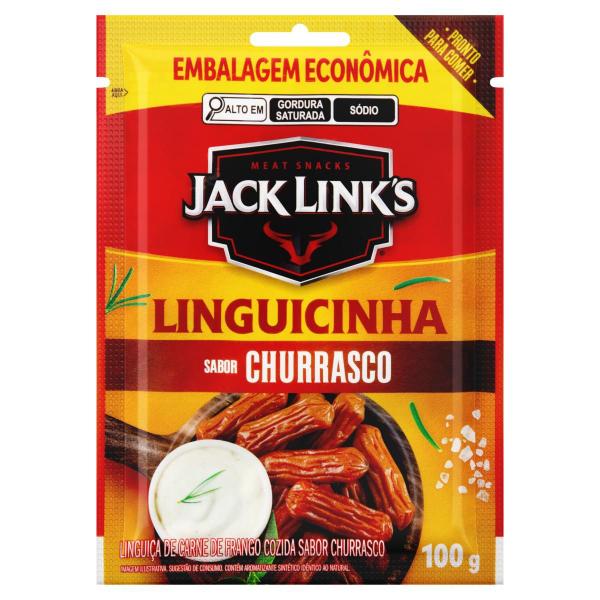 Imagem de Linguicinha Irresistível Sabor Churrasco Jack Link's 12x100g