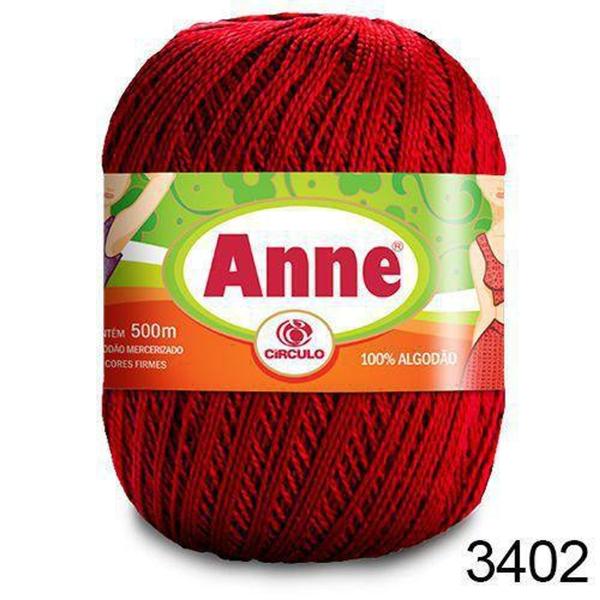 Imagem de Linha Anne 500 - Cor: 3402 - Vermelho - Círculo