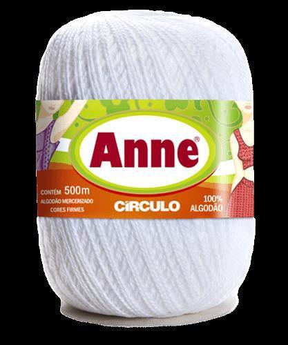 Imagem de Linha Anne 500  Cor 8001 Branco - Circulo