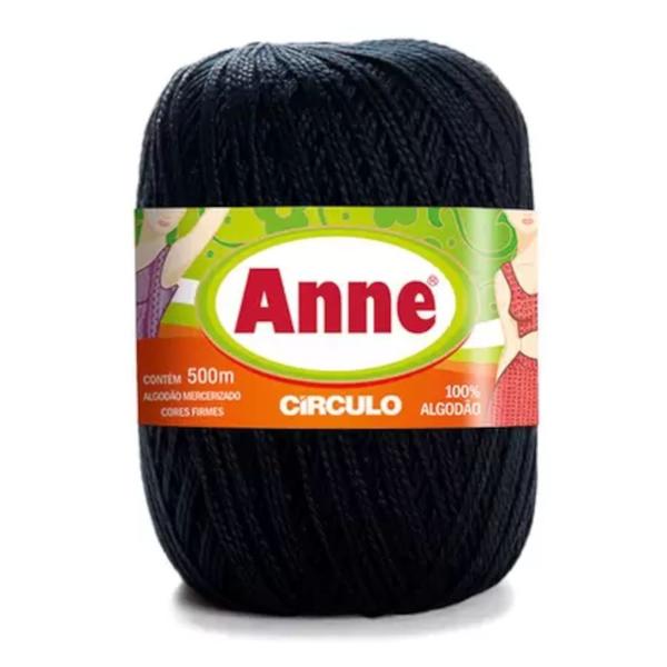 Imagem de Linha anne 500 cor 8990 preto unidade