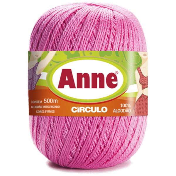 Imagem de Linha Anne Novelo Grande com 500 metros Circulo para Crochê, Tricô, Bordado, Barrado, Bico e Amigurumi