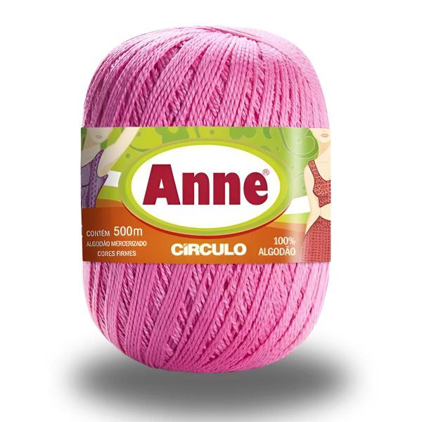 Imagem de Linha Artesanato De Costura Anne Crochê Tricot Maquina 500m