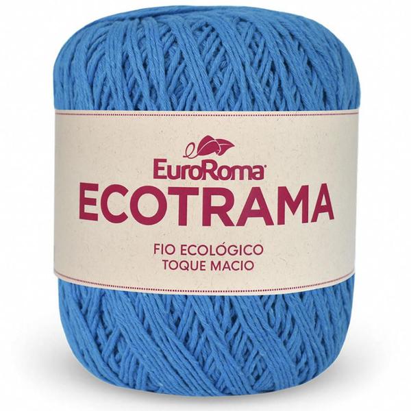 Imagem de Linha Barbante Euroroma Ecotrama 200 Gramas Fio n 4 Extra Macio 590 TEX para Crochê