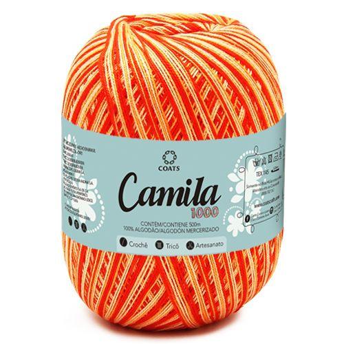 Imagem de Linha Camila 1000 Multicolorida Coats - 100% Algodão - 150g