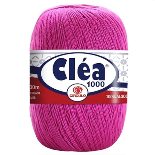 Imagem de Linha clea 1000 cor 6116 rosa choque unidade