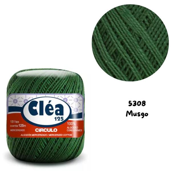 Imagem de Linha Cléa 125 - Cor 5398 - Musgo