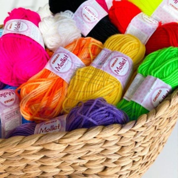 Linha Colorida p/ Tricô Costura Artesanato, Serviços Premium - Ao rei do Armarinho Imagem de Linha Colorida p/ Tricô Costura Artesanato, Serviços Premium