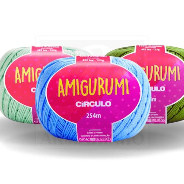 Imagem de Linha Fio Amigurumi Circulo - 254m/125g