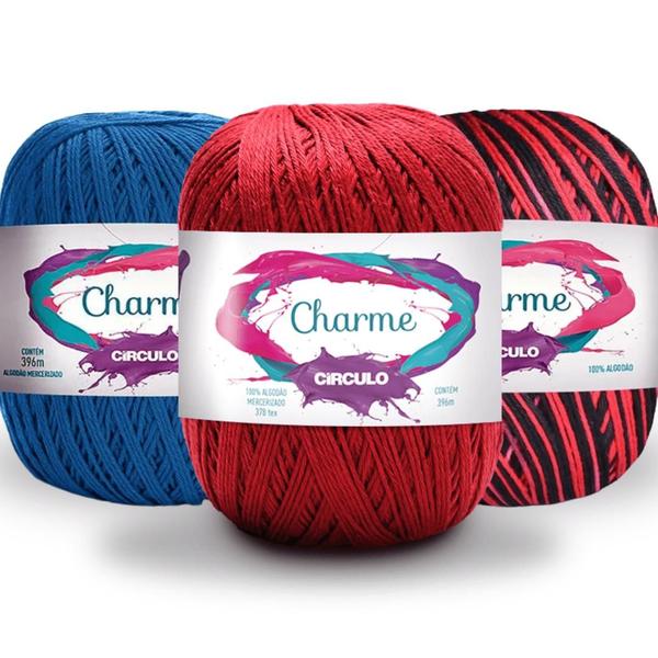 Imagem de Linha Fio Charme Circulo - 396m/150g